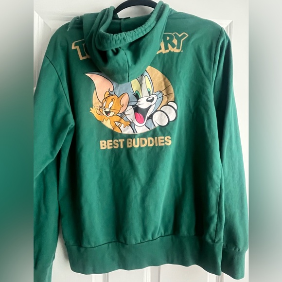 Tom & Jerry Hoodie Size Men’s Small - Picture 5 of 7